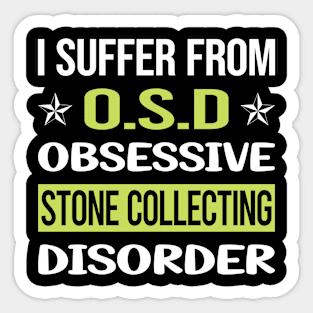 Obsessive Love Stone Collecting Sticker